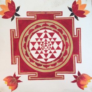 Sri Yantra by Johanna Kwiat