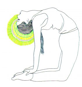 camel pose yogigems