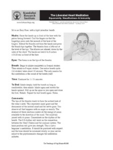 The Liberated Heart Meditation